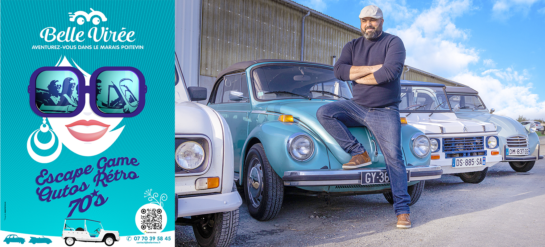 belleviree location auto retro charente maritime