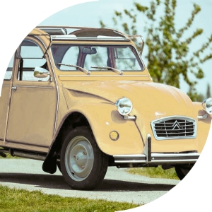 Voiture vintage citroën 2cv6
